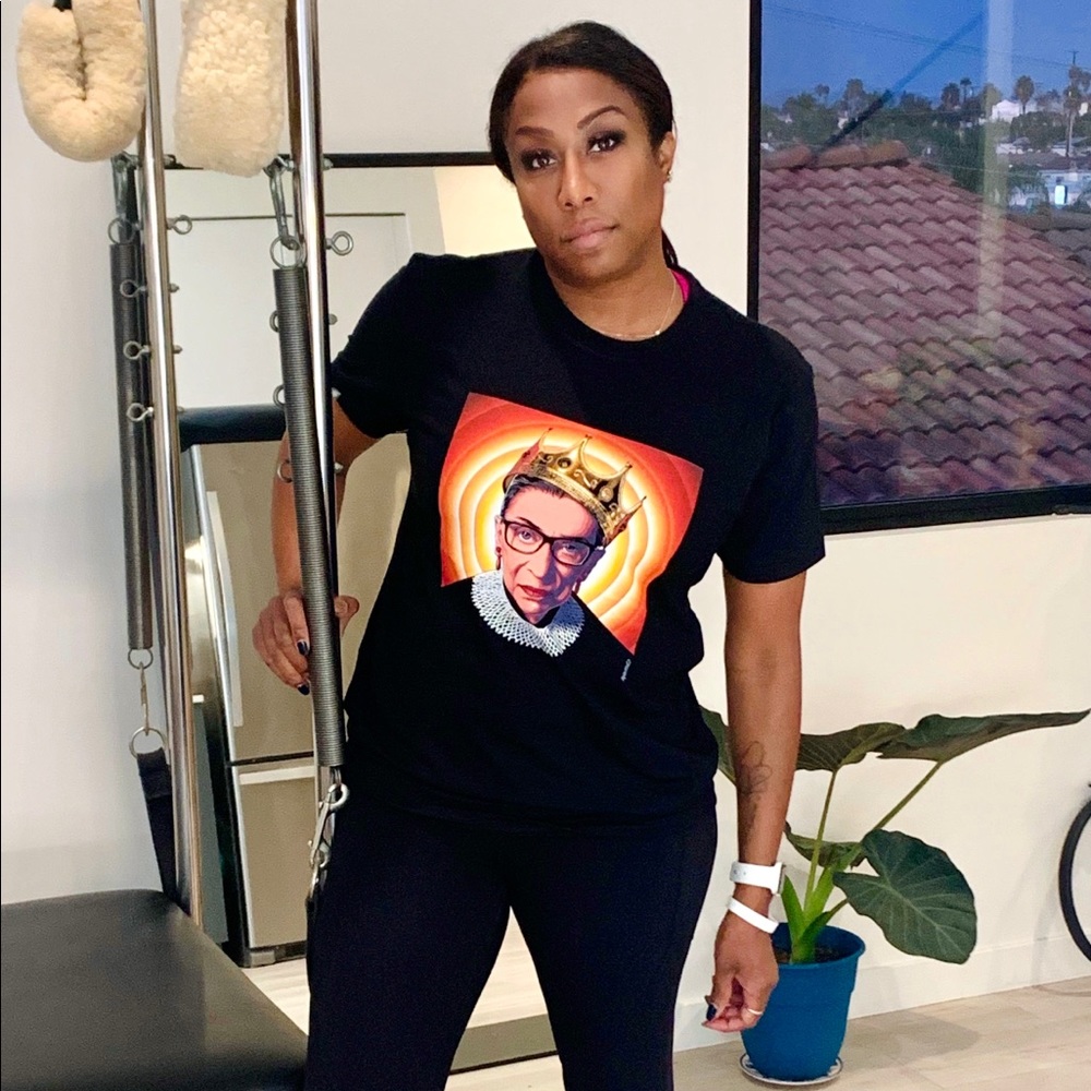 Ruth Bader Ginsburg Design Shirt in black